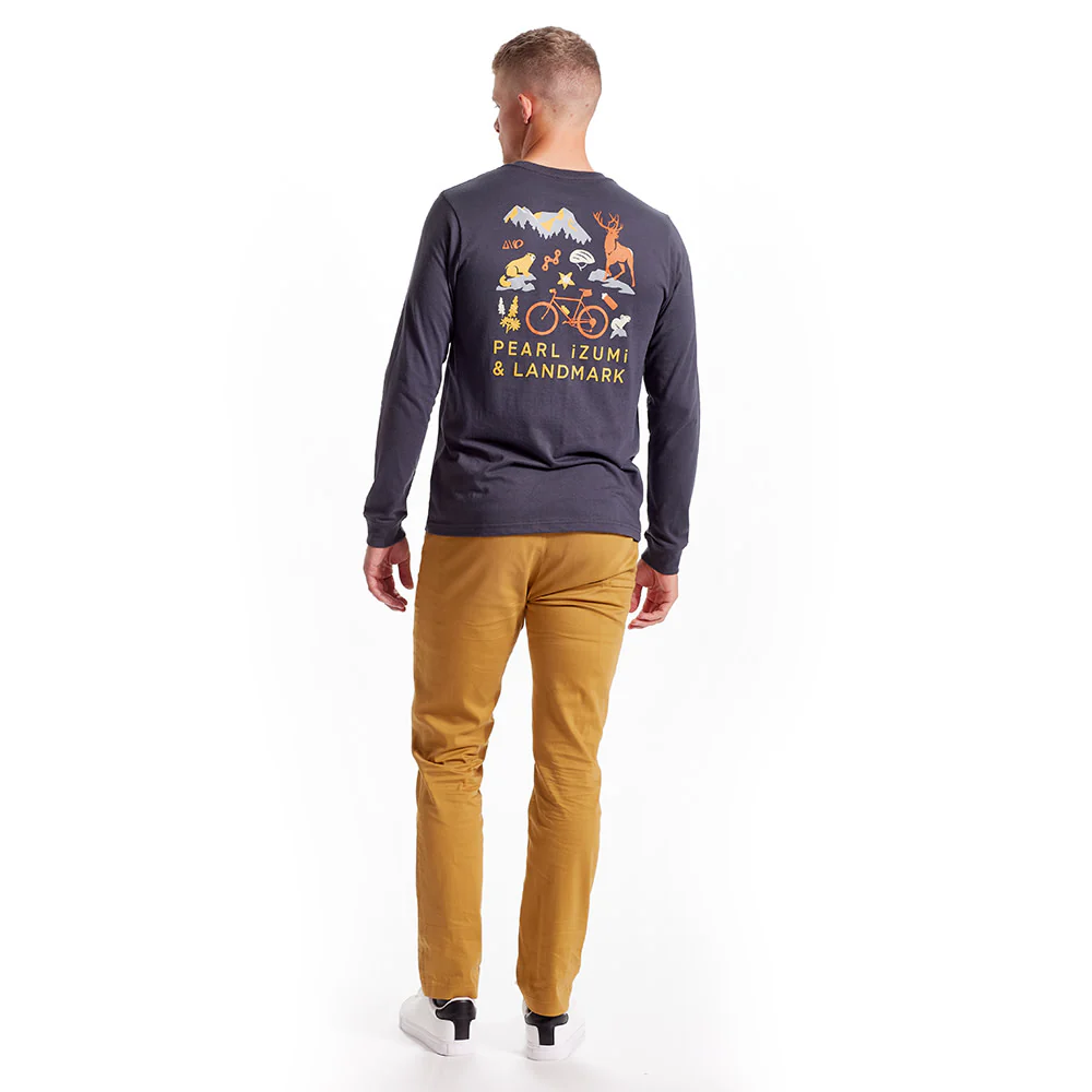 The Landmark Project x PEARL iZUMi Men's Long Sleeve Graphic Tee - Image 8