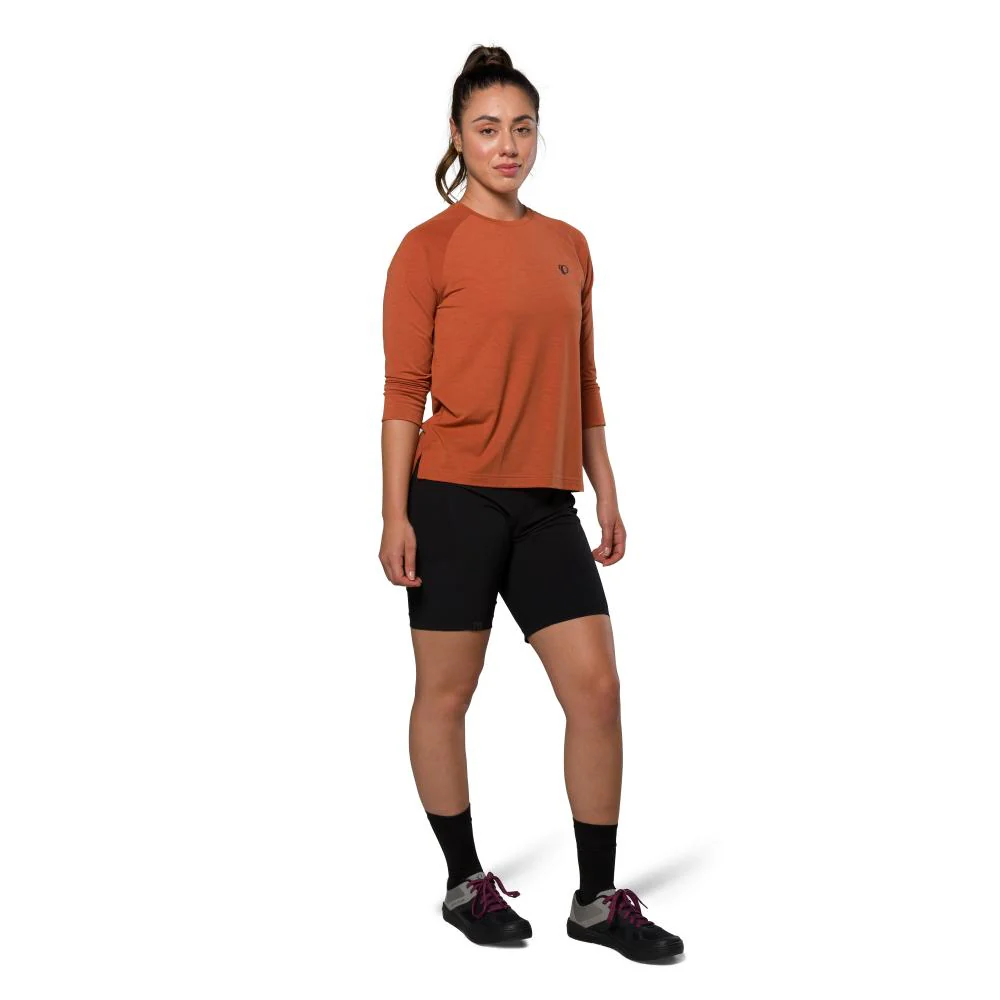 Women's Canyon Merino 3/4 Sleeve Jersey - Image 9